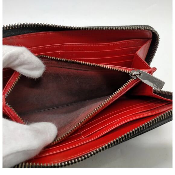 Christian Louboutin Long Wallet  Black Leather - Picture 6 of 9